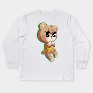 Maple. Kids Long Sleeve T-Shirt